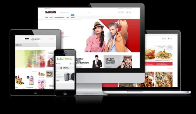 Custom E-Commerce Website Development Banner